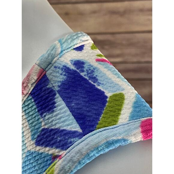 Ronni Nicole Sleeveless Dress – Multicolor Diamond/Floral Print – Size L - Picture 4 of 9